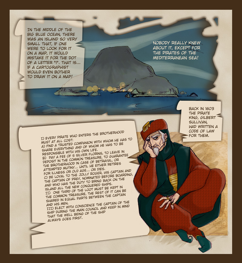 The Pirate Balthasar - comics, webcomic, webcomics, webcomic, free online comic